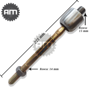 Terminal Axial Dirección Renault Duster